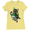 boba fatt Ladies Fitted T-Shirt
