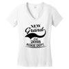 New Grand 2018 Rokie Dept. Women's V-Neck T-Shirt
