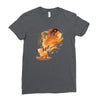 lion evolution Ladies Fitted T-Shirt