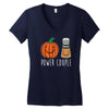 pumpkin spice Women's V-Neck T-Shirt