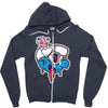 krim lim Zipper Hoodie