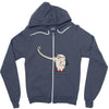 lonely traveller Zipper Hoodie