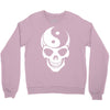 yin yang skull Crewneck Sweatshirt
