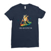 chaos and destruction Ladies Fitted T-Shirt
