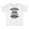 Super Cool Gran Of A Freaking Awesome Granddaughter Toddler T-shirt