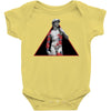 david with rose tattoo Baby Bodysuit