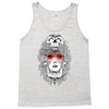 girl and skull Tank Top