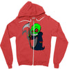 grim reaper Zipper Hoodie
