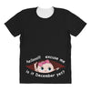December  Peeking Out Baby Girl All Over Women's T-shirt