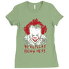 we all float down here Ladies Fitted T-Shirt