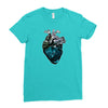 nature heart Ladies Fitted T-Shirt
