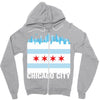 Chicago City Zipper Hoodie