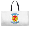 pizza on earth Weekender Totes