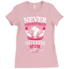 THE POWER OF AN Autism Mom Ladies Fitted T-Shirt