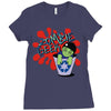zombie geek Ladies Fitted T-Shirt