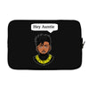 Killmonger Hey Auntie Laptop sleeve