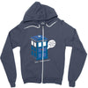 sci fi sacrilege Zipper Hoodie