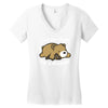 dreamer bear Women's V-Neck T-Shirt