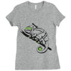 blending in to night Ladies Fitted T-Shirt