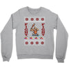 ugly sweater fight christmas t shirts Crewneck Sweatshirt