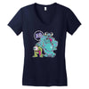 monsters fink Women's V-Neck T-Shirt