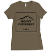 Mount Cleverest Ladies Fitted T-Shirt
