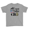 coffee cat Youth Tee
