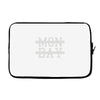 mon day Laptop sleeve