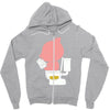 cha ching Zipper Hoodie