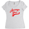 mens dodgeball average joe's joes Women's Triblend Scoop T-shirt