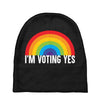 I Am Voting Yes Baby Beanies