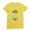Our First Mother's Day! Baby Boy Ladies Fitted T-Shirt
