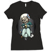 Skull Ride Ladies Fitted T-Shirt