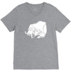 sancho und pancho kult fun fr&ouml;sche frog oldschool V-Neck Tee