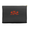my zombie killing t shirt Accessory Pouches