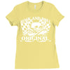 rock and roll Ladies Fitted T-Shirt