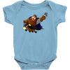 just a viking and his horse Baby Onesie