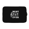 Best Dad Ever Funny Music Note Laptop sleeve