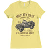 american army jeep Ladies Fitted T-Shirt