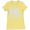 no porpoise Ladies Fitted T-Shirt