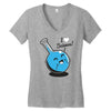 i heart science Women's V-Neck T-Shirt