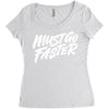 must go faster 2 Women's Triblend Scoop T-shirt