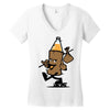 take this Women's V-Neck T-Shirt