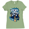 pop tardis Ladies Fitted T-Shirt