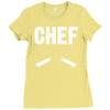 chef Ladies Fitted T-Shirt