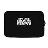 my uke calls me senpai Laptop sleeve