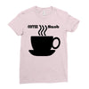 coffee snob Ladies Fitted T-Shirt