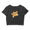 playful foxes Crop Top