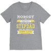 Nobody Is Perfect But If You Are A Stepdad You Are Pretty Damn Close V-Neck Tee