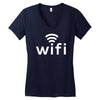 wifi Women's V-Neck T-Shirt